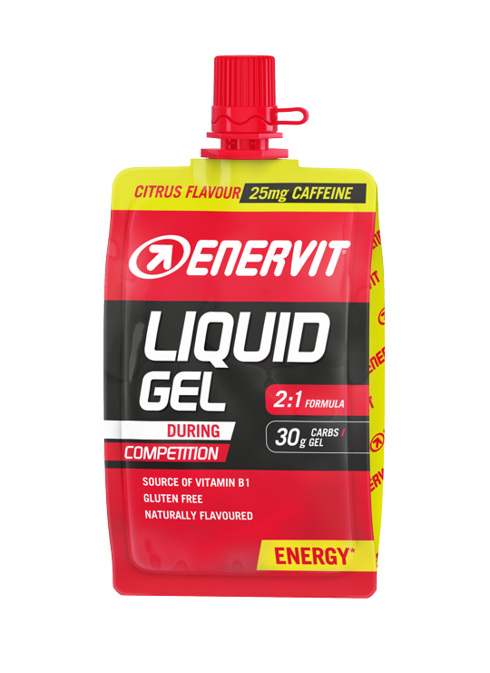 Levně ENERVIT Liquid Gel Competition s kofeinem citrus 60 ml