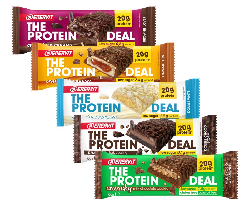 ENERVIT Protein Deal - mix příchutí - 5 ks exp. 11/26
