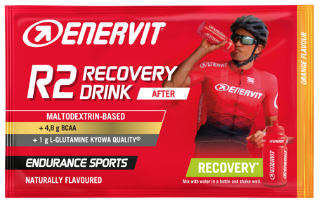 ENERVIT R2 Recovery  Drink - 50 g - pomeranč