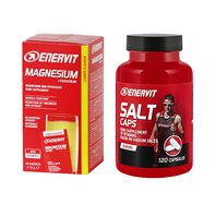 ENERVIT na křeče: Magnesium Sport + Salt Caps